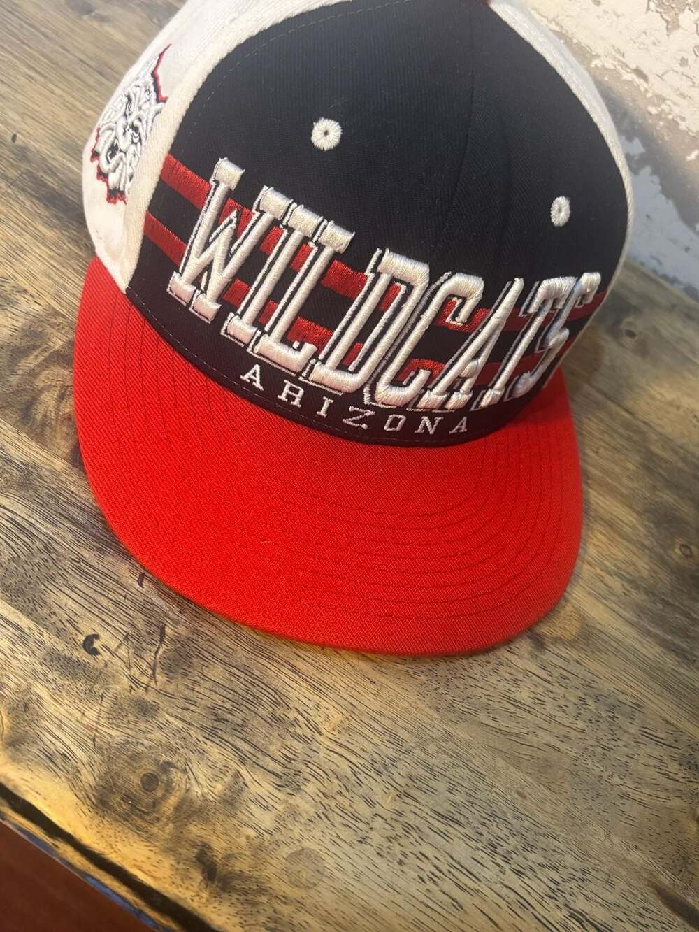 VTG 100% Arizona Wildcats Zephyr Snapback Baseball Hat Cap